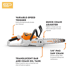 STIHL MSA 60 C-BQ Battery Chainsaw