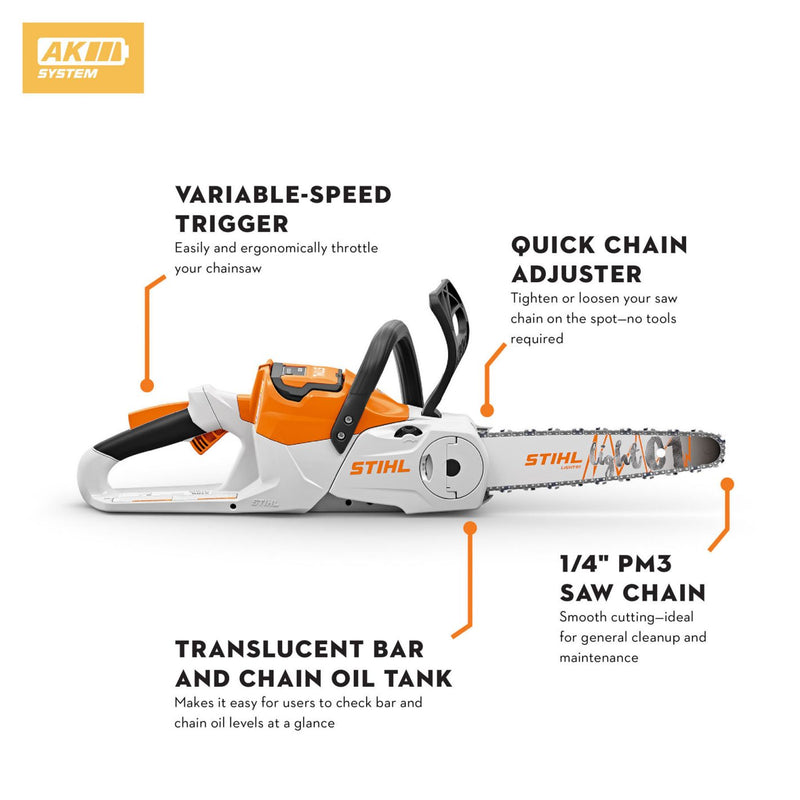 STIHL MSA 60 C-BQ Battery Chainsaw