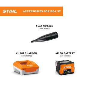 STIHL® BGA 57 Battery Blower Set | 36V | Up to 365 CFM / 123 MPH Air Velocity