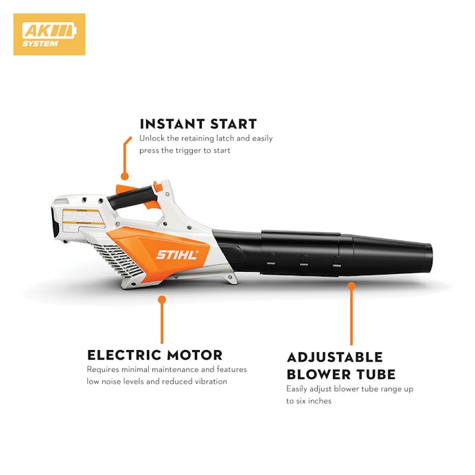 STIHL® BGA 57 Battery Blower Set | 36V | Up to 365 CFM / 123 MPH Air Velocity
