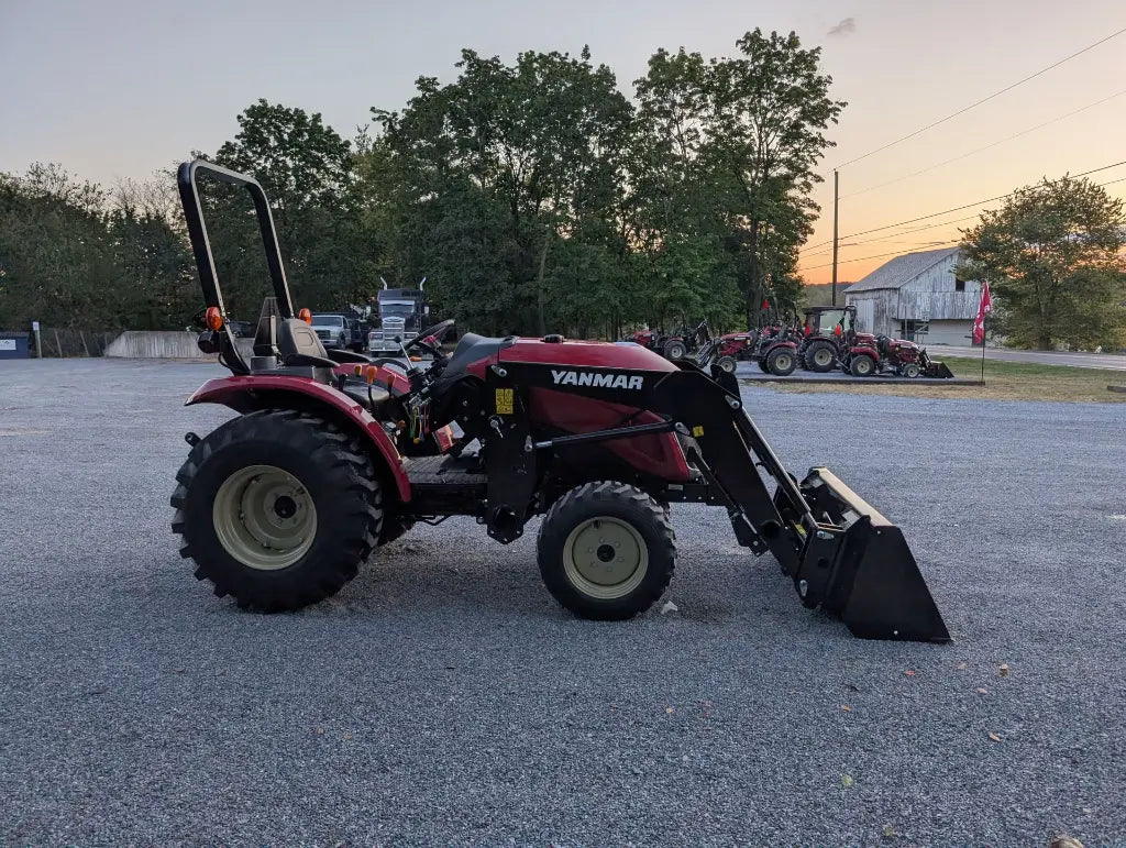 Yanmar® YM238 Compact Tractor with Front End Loader and R4 Tires