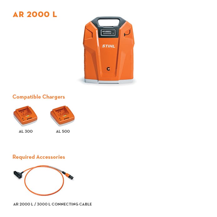 STIHL® AR 2000 L Backpack Battery