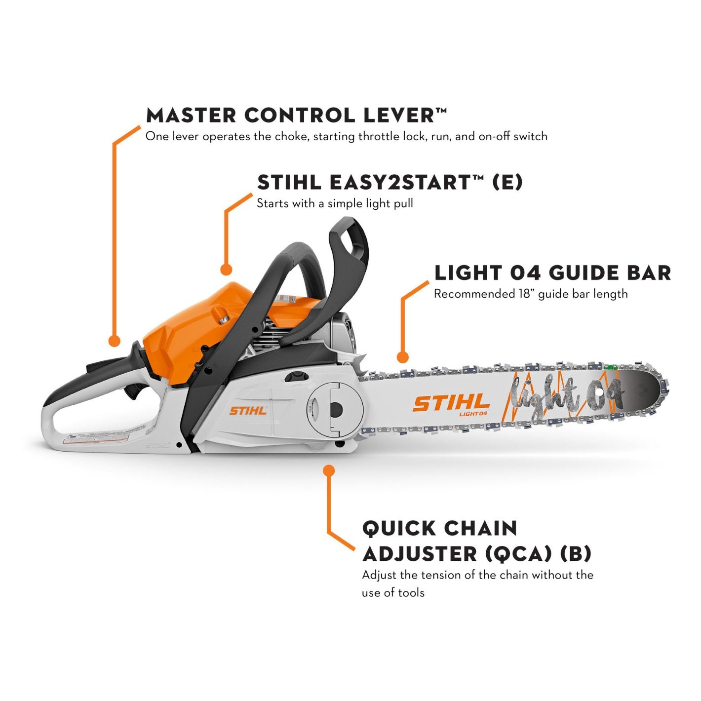 STIHL MS 212 C Gas Chainsaw