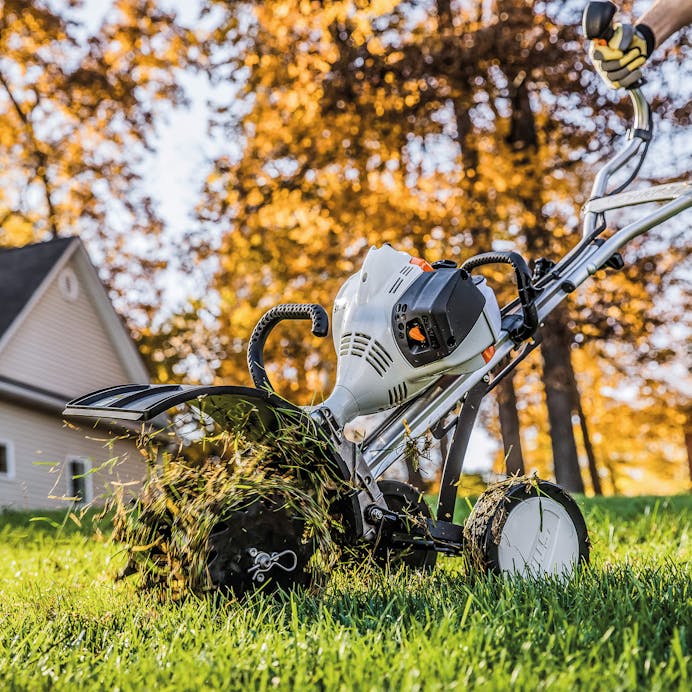 STIHL® MM 56 C-E With Wheel Kit