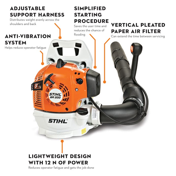 STIHL® BR 200 Gas Backpack Blower