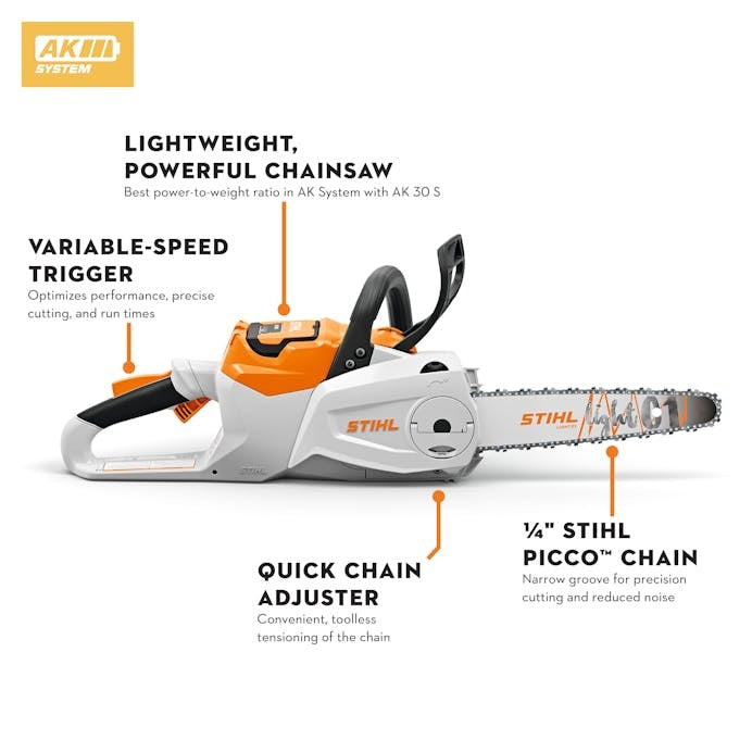 STIHL® MSA 80 C-B with 14inch Bar and Chain